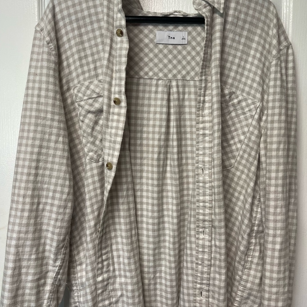 Aritzia TNA gough plaid “dress”